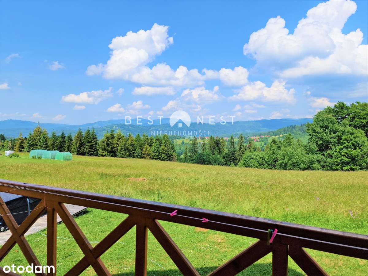 Dom z drewna z dużą, widokową działką Nowa Cena-9