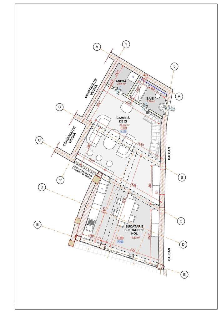 Teren ultracentral cu proiect si aut. de construcție–oportunitate rara-4