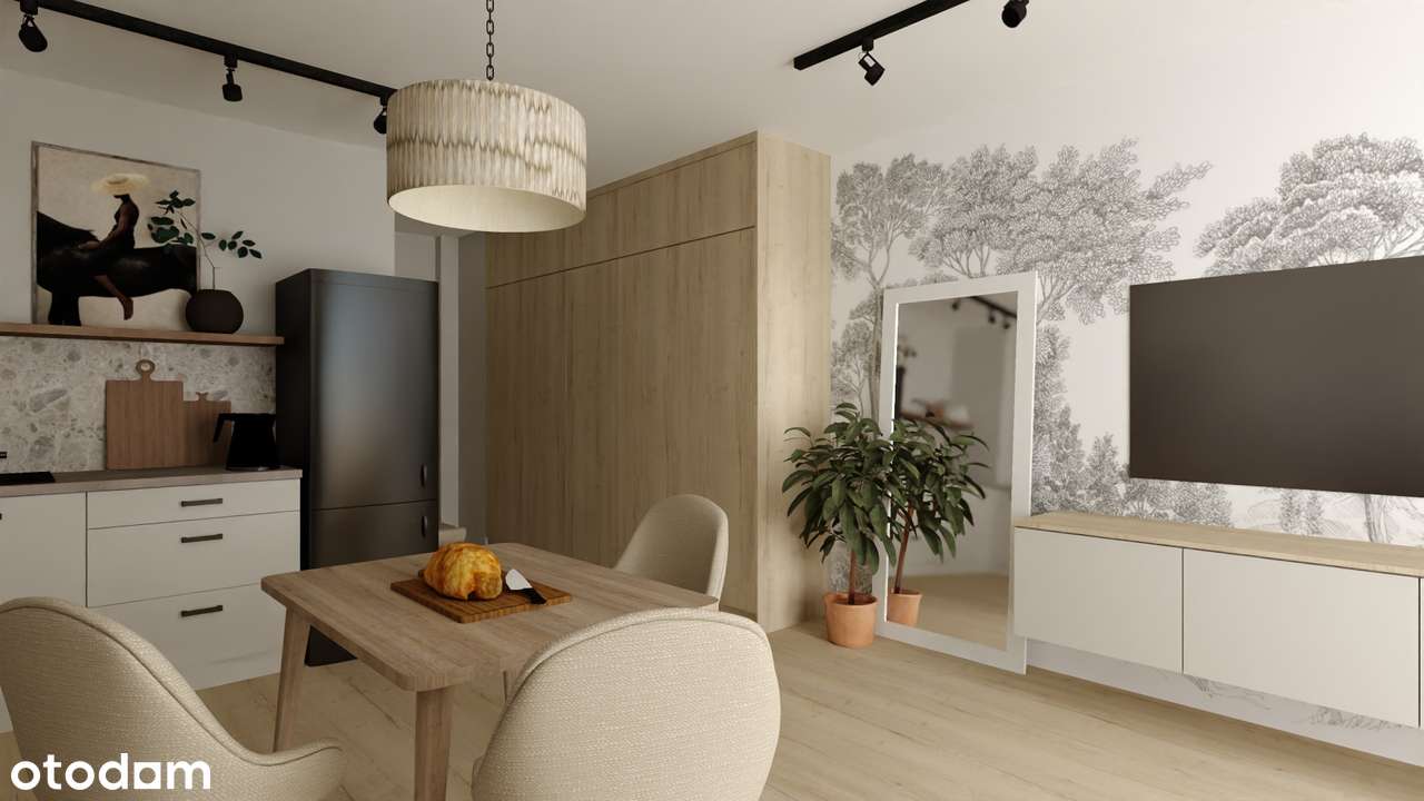 Mieszkanie B20 - przestronne jednopokojowe mieszkanie - Pełny obrazek: 4/13