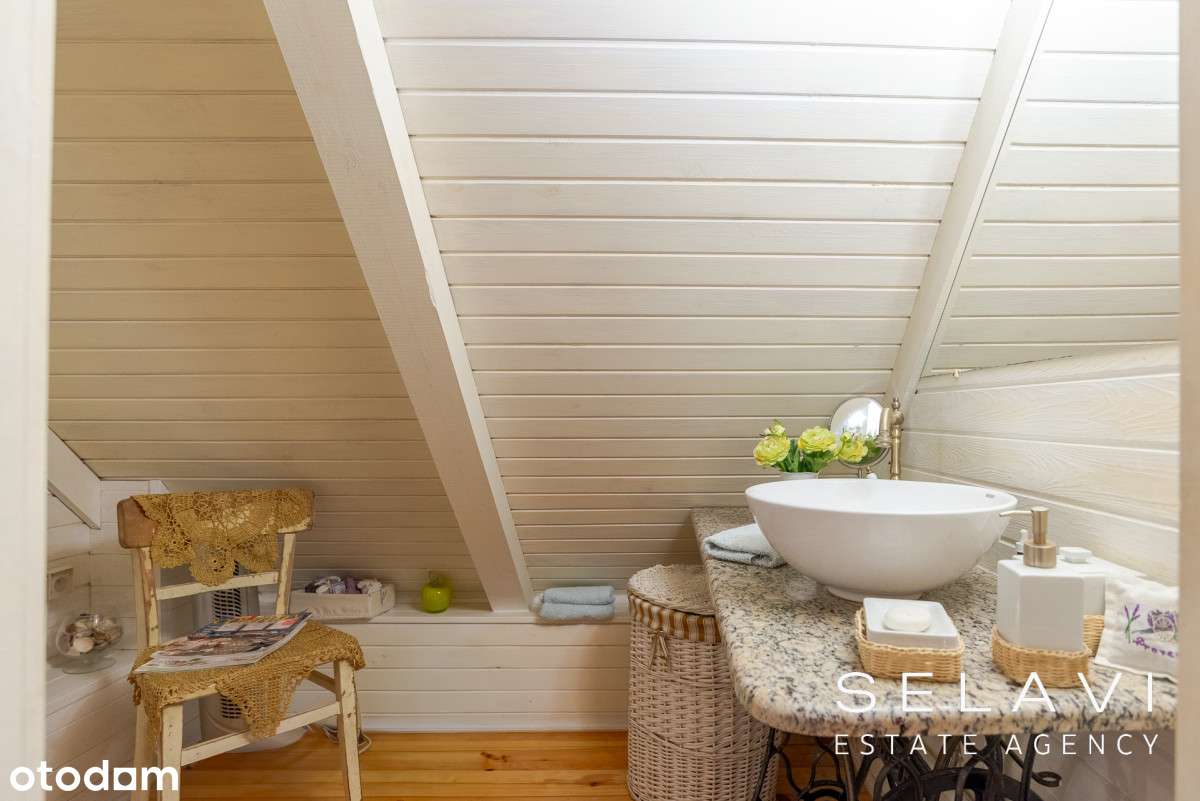 Bajkowy dom w Puszczy Noteckiej z basenem-13