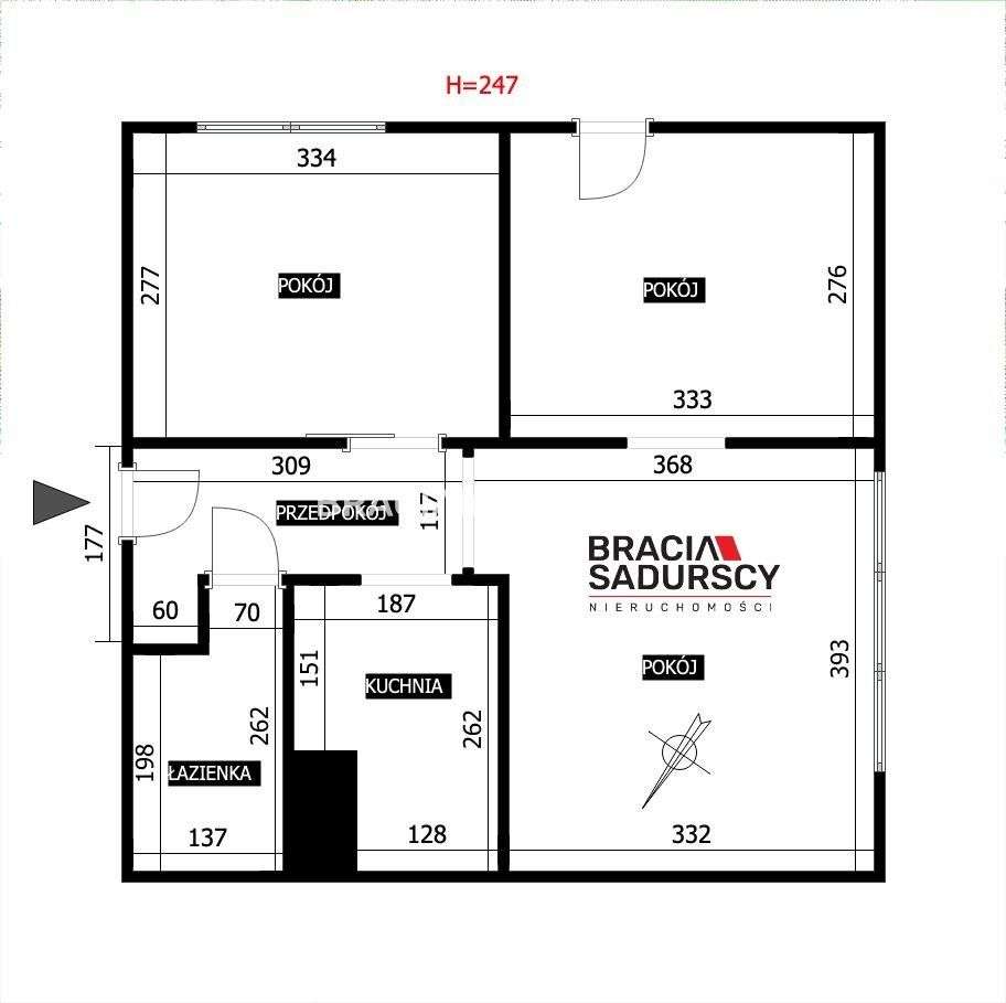 3 pokoje + kuchnia, os. Kalinowe, tramwaj, Mpec - Pełny obrazek: 3/16