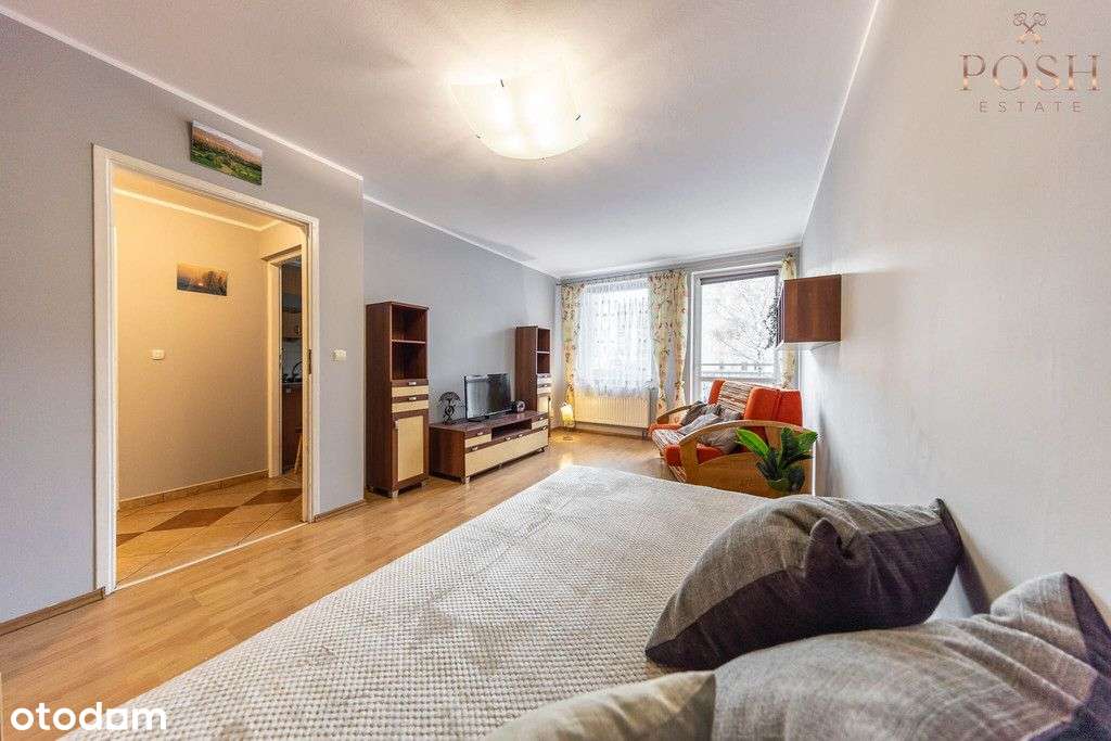 kawalerka | rozkład | balkon | opcja 2 pokoi-7