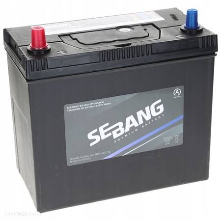Akumulator Sebang EFB 55Ah/460A B24 N55R Japan StartStop L - 1