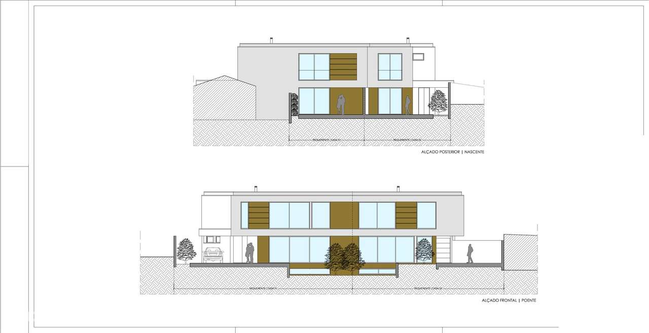Terreno com Projeto aprovado construção de 2 moradias - Grande imagem: 5/5