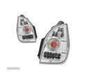 FAROLINS TRASEIROS LED PARA CITROEN C2 03-10 CROMADO - 1