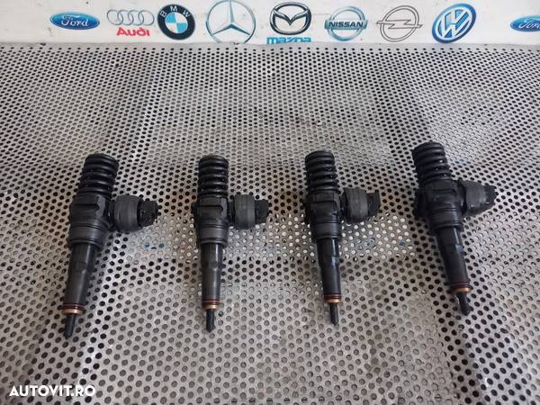 Set Injectoare Injector Vw Seat Skoda 2.0 tdi BMP BMM 6+1 Trepte An 2005-2006-2007-2008-2009-2010 Cod 038130073BQ Passat Golf Jetta Caddy Touran Octavia Leon Altea - Dezmembrari Arad - 6