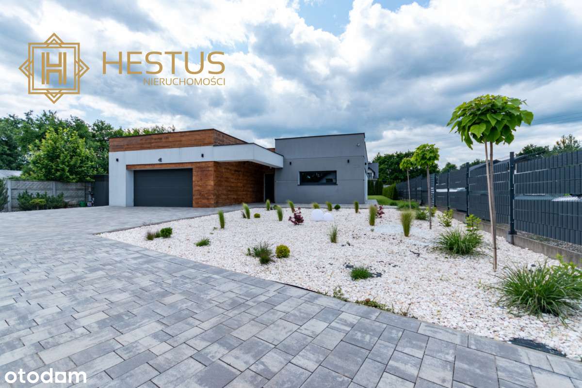 Nowoczesny dom parterowy z płaskim dachem - Pełny obrazek: 2/17