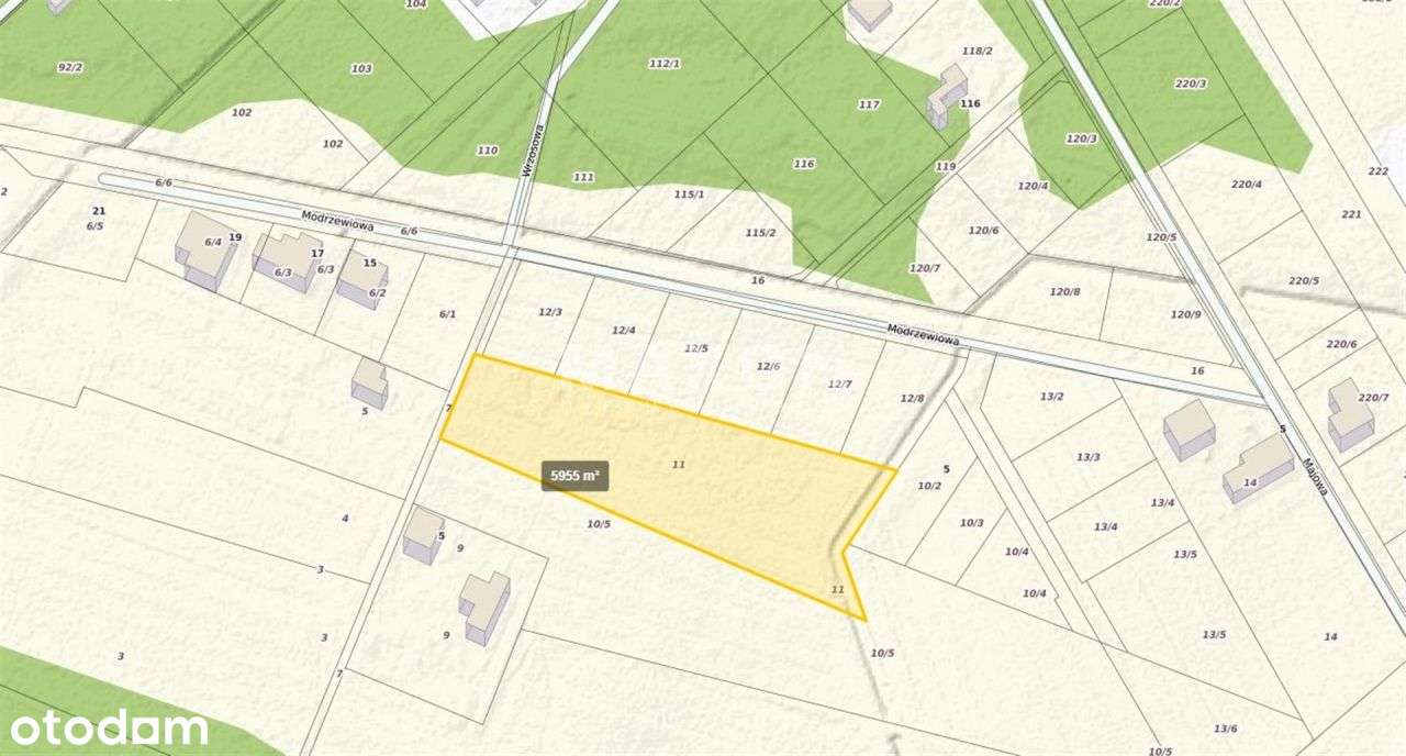 Hipolitów atrakcyjny grunt pod zabudowę szeregową - Pełny obrazek: 5/7