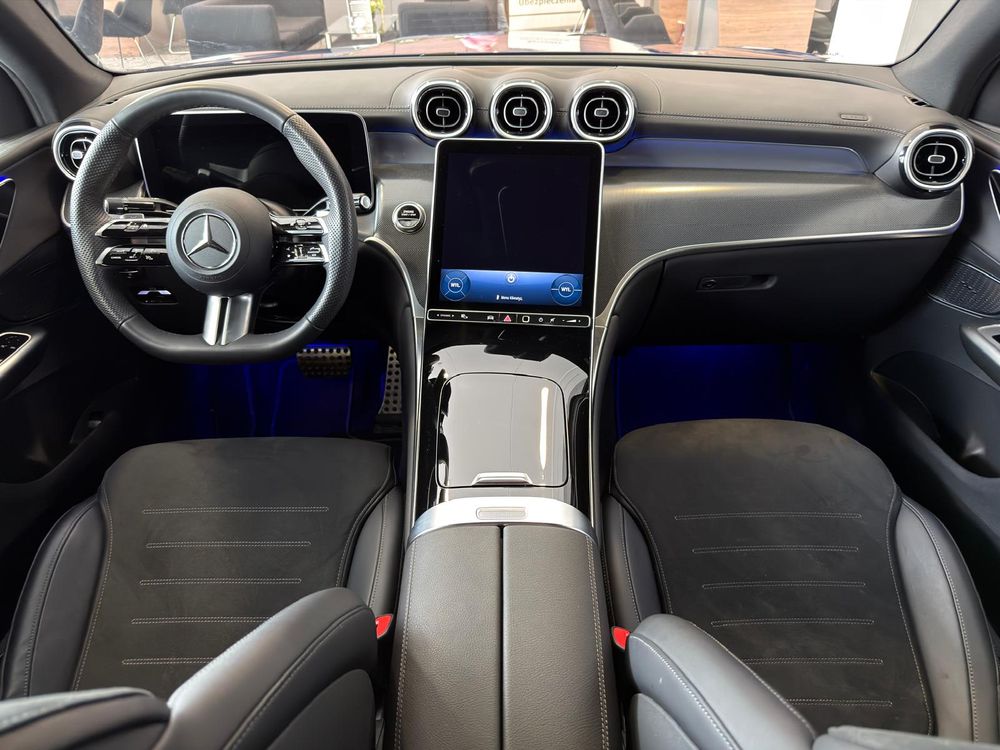 Mercedes-benz Glc GLC 220d AMG 4MATIC Coupé Salon Polska FV23% Leasing Gotówka