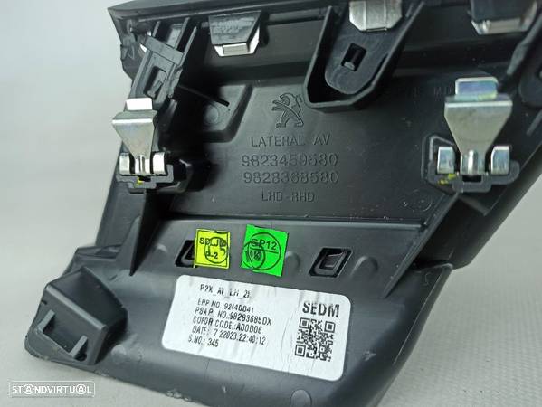 Difusor De Ar Da Consola/Tablier , Grelha Sofagem Peugeot 208 Ii (Ub_, - 3