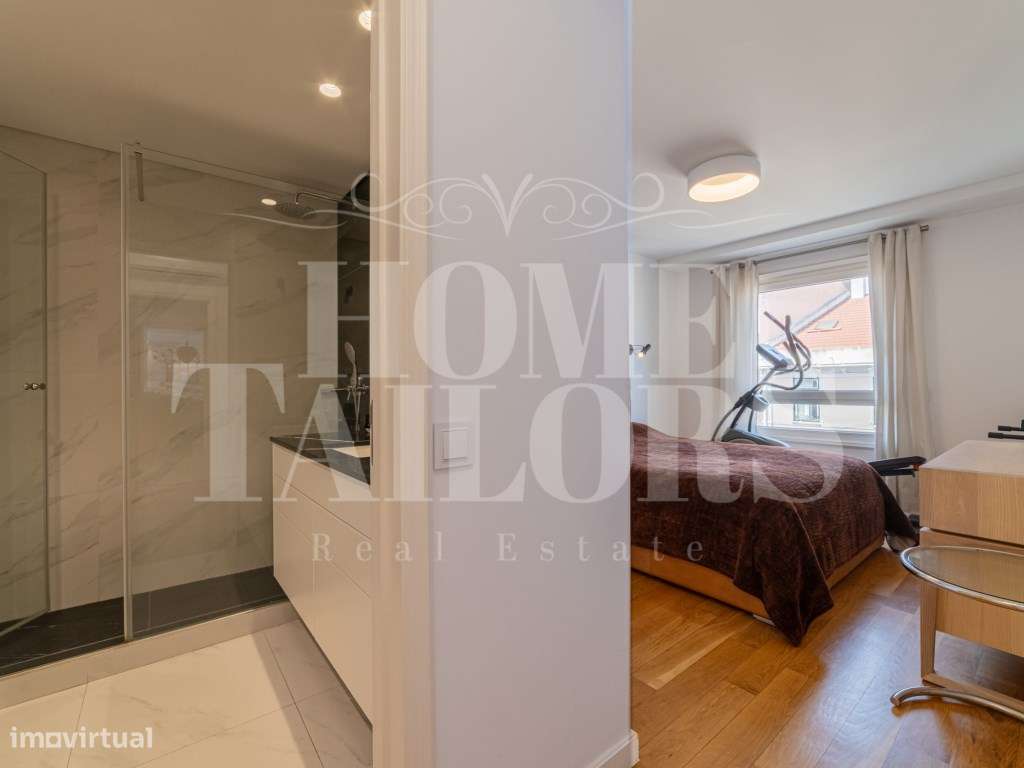 T2 em Campo de Ourique com BOX para 2 viaturas-11