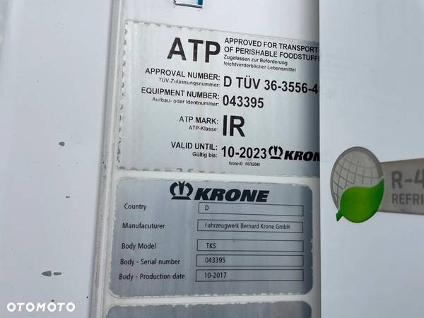 Krone Chłodnia . Thermo King SLXi 400, SAF, Ściana 7 cm - 33