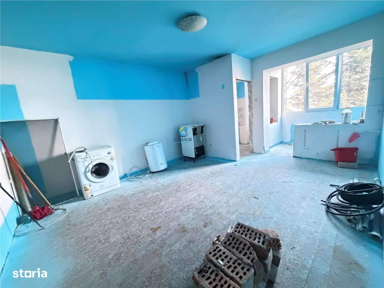 Vanzare garsoniera, zonaTractorul, etajul 1, insorita-13