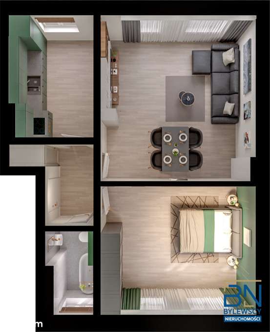 Do remontu I 2 pokoje I ul. Morska-14