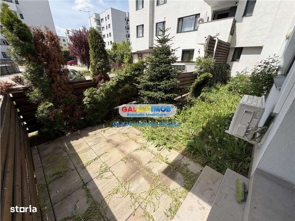 Vanzare apartament 3 camere mobilat parter gradina Baneasa Greenfield