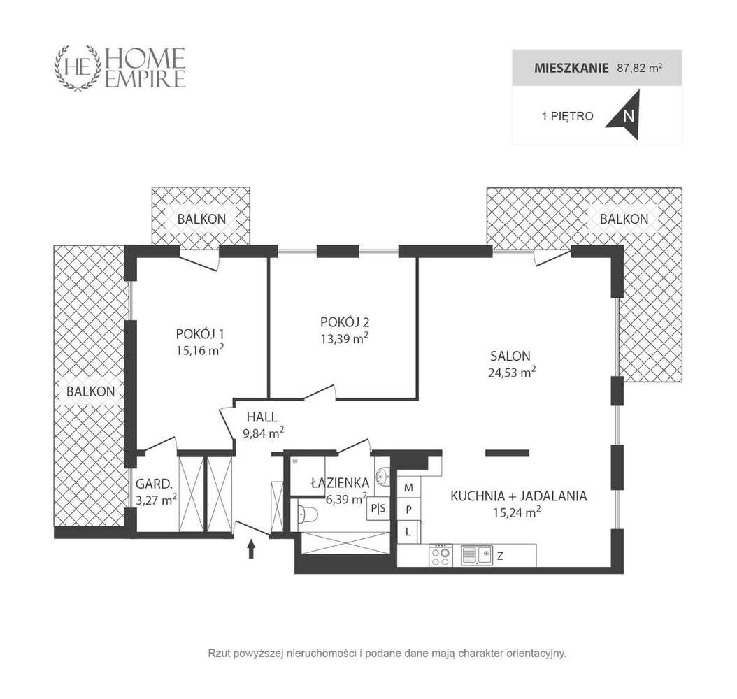 Przygraniczna, Trzypokojowe mieszkanie w wysokim standardzie! - Pełny obrazek: 2/20
