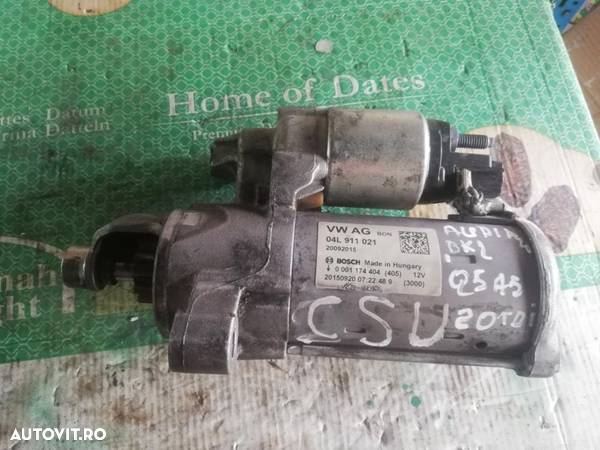 Electromotor audi a4 b9 audi a5 b9 audi a6 c7 audi q5 motor 2.0tdi fabricație 2014 2015 2016 2017 2018 perfect funcțional - 1