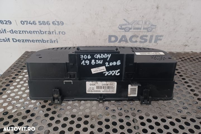 Ceasuri bord 1T0920852C Volkswagen VW Caddy 3  [din 2004 pana  2010] seria Minivan 4-usi 1.9 TDI MT - 2