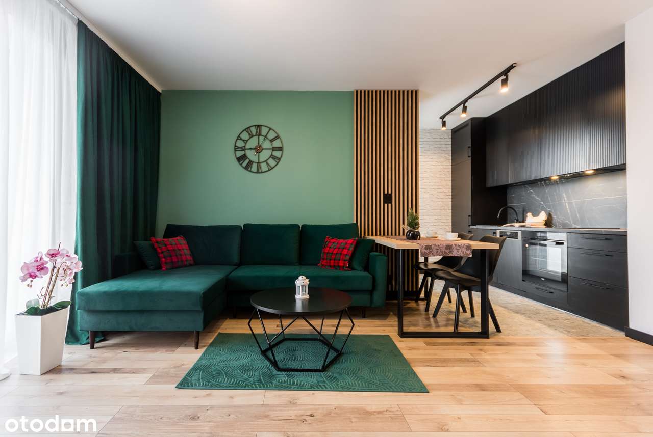 Nowoczesna kawalerka 32 m² | wysoki standard | balkon | parking | kom. - Pełny obrazek: 4/18