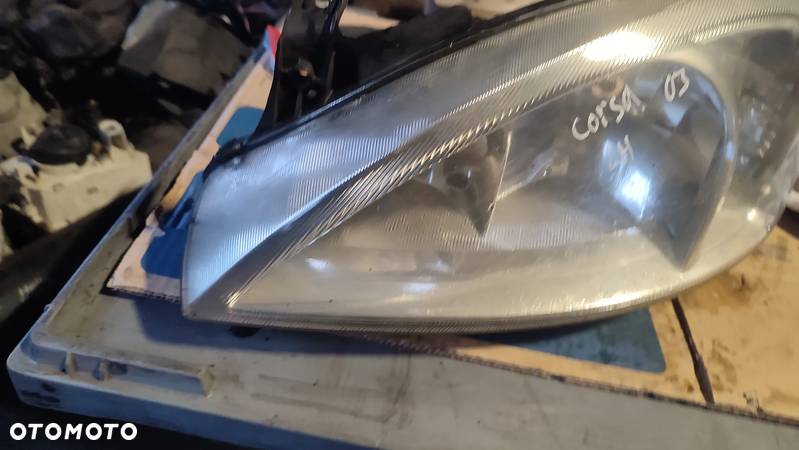 LAMPA OPEL CORSA C Lewa przednia anglik - 2