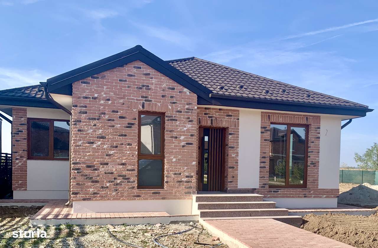 Casa Denver, nou-nouță, teren 550/1100mp, 4 camere, un singur nivel-0