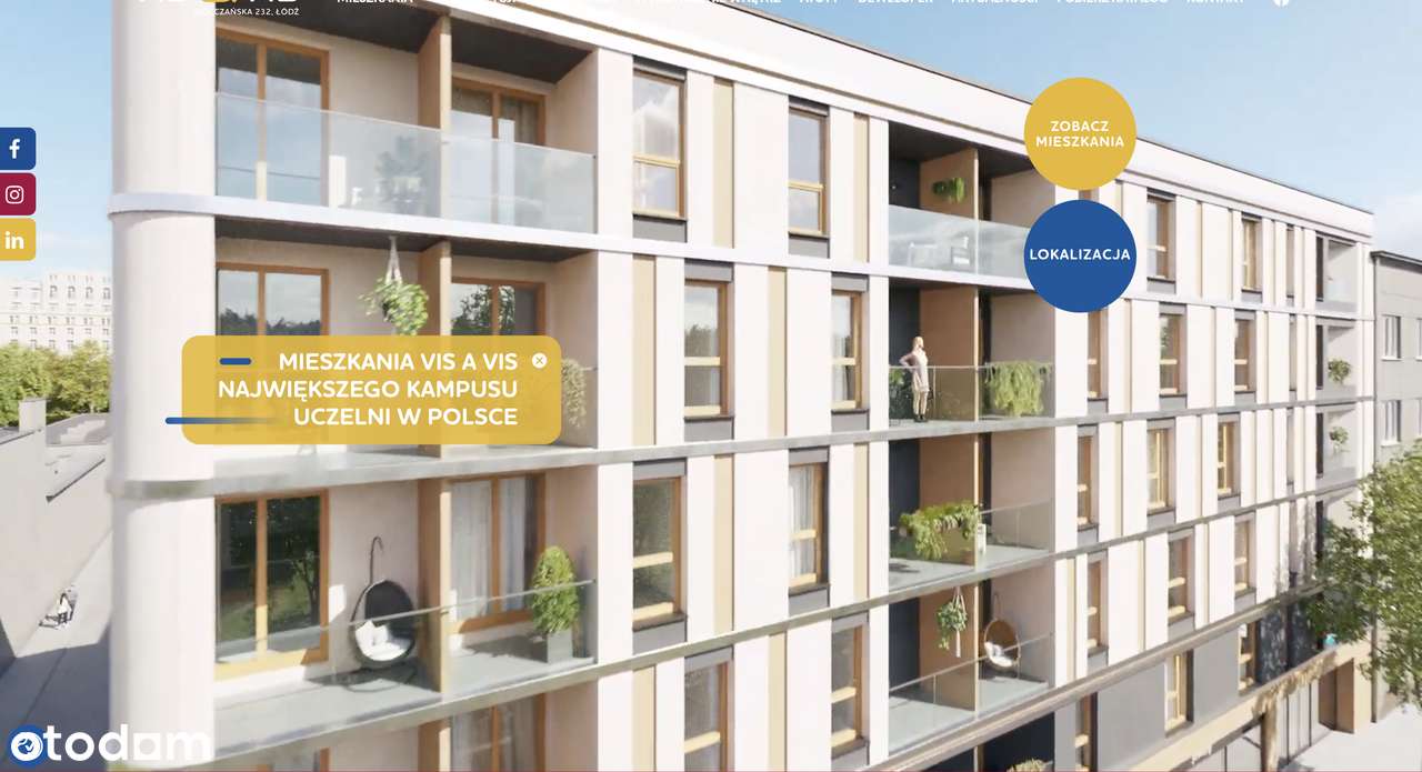 Sprzedam kawalerkę vis a vis Politechniki Łódzkiej - Pełny obrazek: 2/5