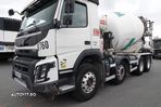 Volvo FMX 450 / AUTOBETONIERA - 9 M3 / BARYVAL / EURO 6 / - 9