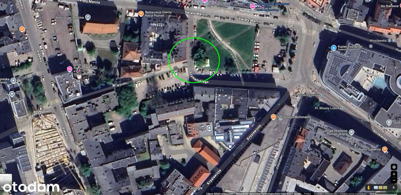 Poznań Stare Miasto 92m2, widok na Park, 5 min od Starego Browaru!