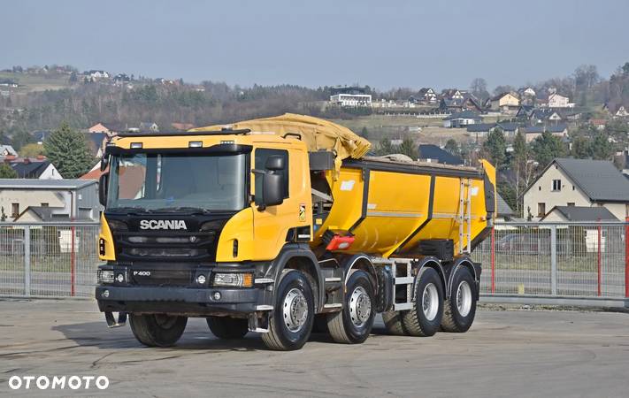 Scania P 400 * WYWROTKA DO MASY ASFALTOWEJ * 8x4 * STAN BDB! - 2