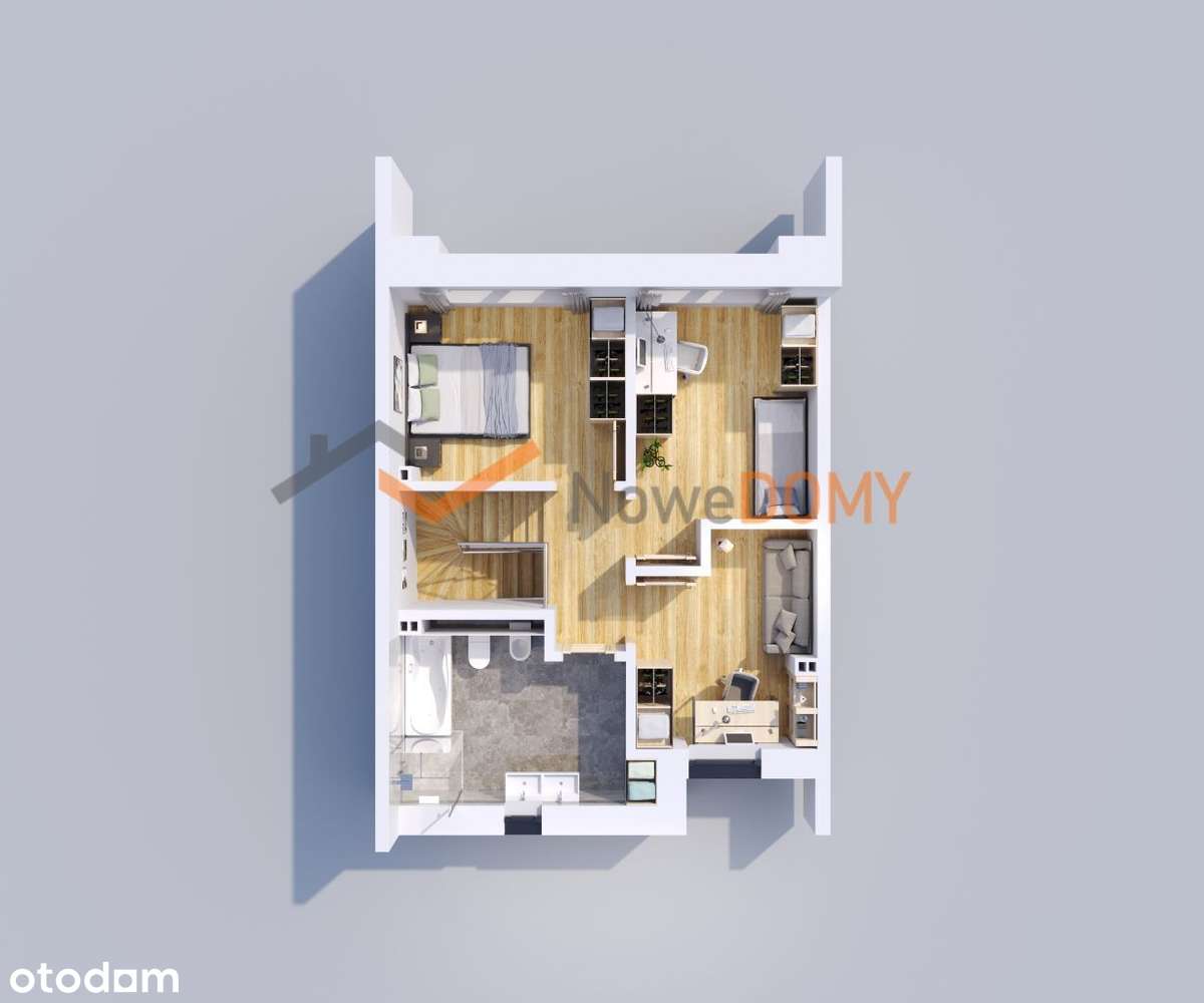 GOTOWY DO ODBIORU Segment Środkowy 87,9m2 0% prow.-12