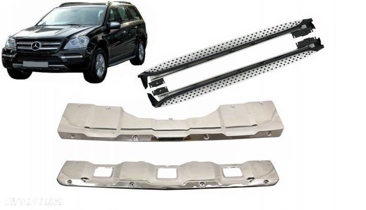 Prelungiri Off Road cu Praguri trepte Laterale Mercedes GL-Class X164 - 1