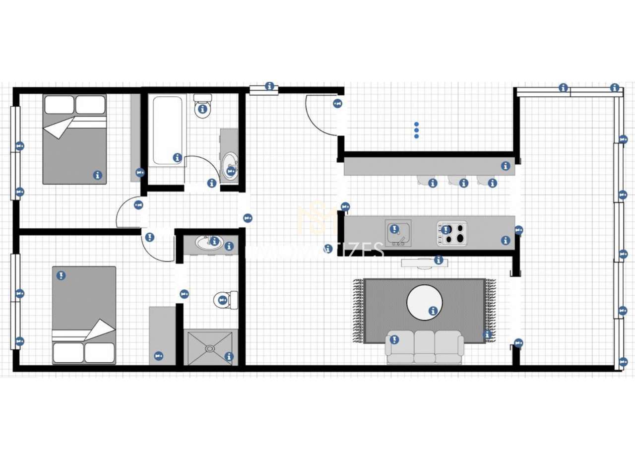 Apartamento T2 Penthouse Remodelado - Póvoa de Varzim-11