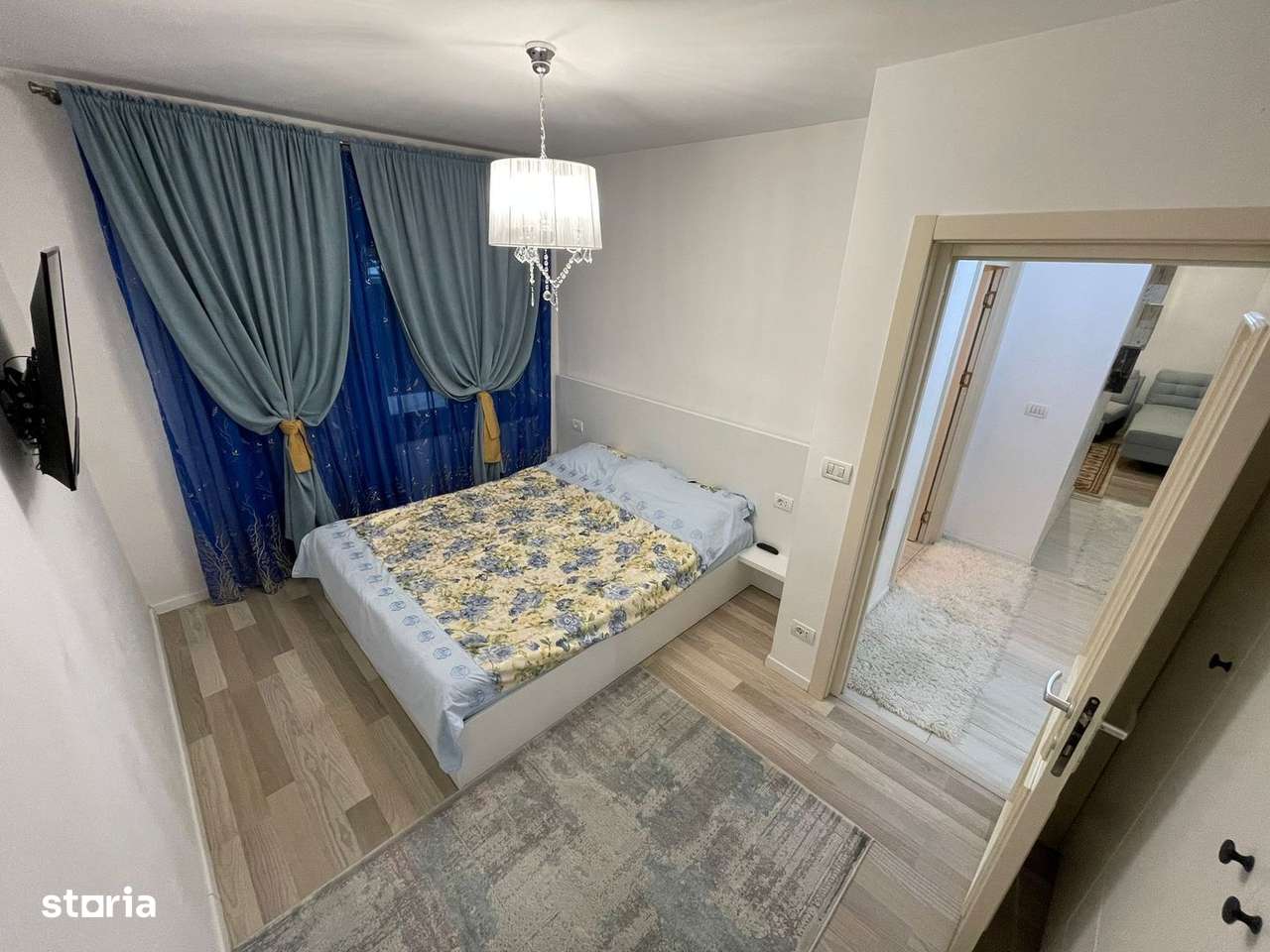 Apartament 2 camere cu GRADINA, mobilat si utilat, Valea Lupului - Imagine principală: 4/8