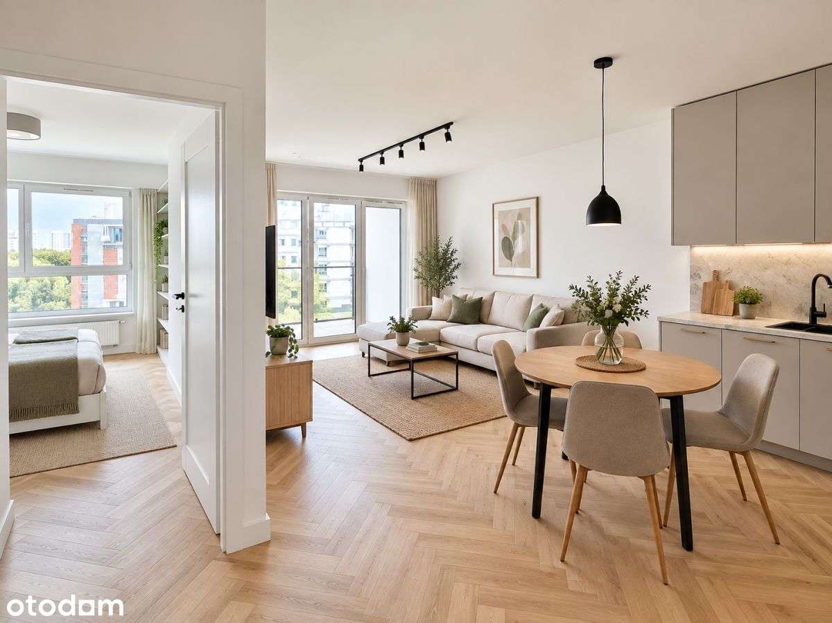 Mieszkanie, 46 m², Zielona Góra