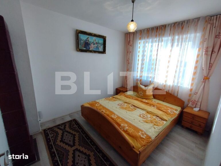 Apartament 3 camere, 52mp, semidecomandat, Prundu Bargauluiu