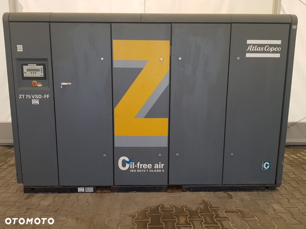 Atlas Copco ZT 110 - Bezolejowa sprężarka ZT 75 VSD - FF | Rohrsystem DPS150 - 7