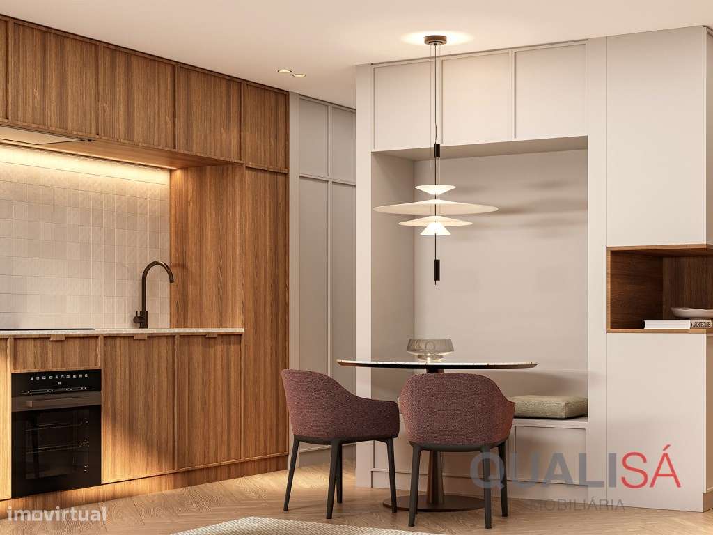 Apartamento T1 novo com varanda em Maximinos, a 100m do centro hist... - Grande imagem: 4/25