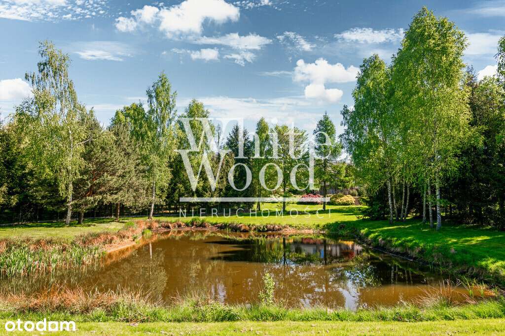 Dom parterowy z prywatnym laskiem i stawem - Pełny obrazek: 4/9