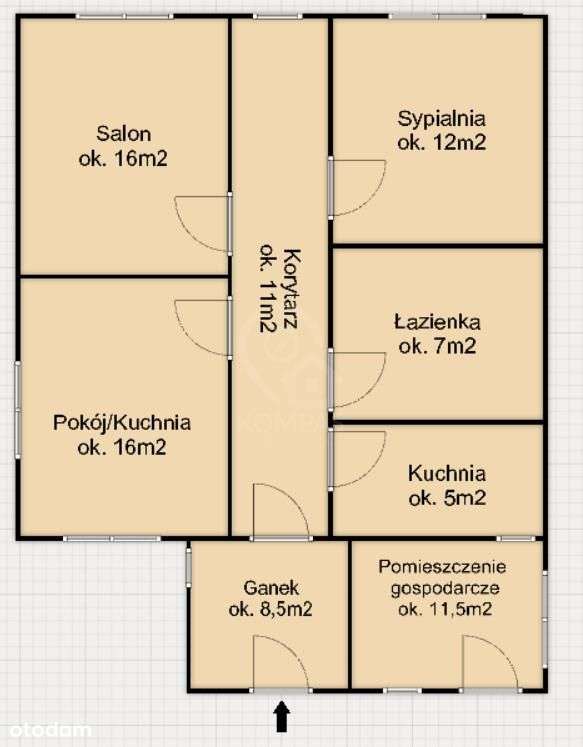 Radwanice | dom z potencjałem | 1,4km od Wrocławia-11