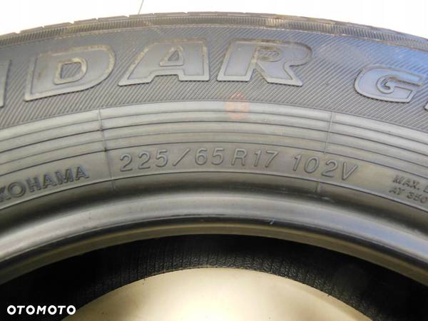 225/65R17 102V YOKOHAMA GEOLANDAR G98 7,5mm - 2