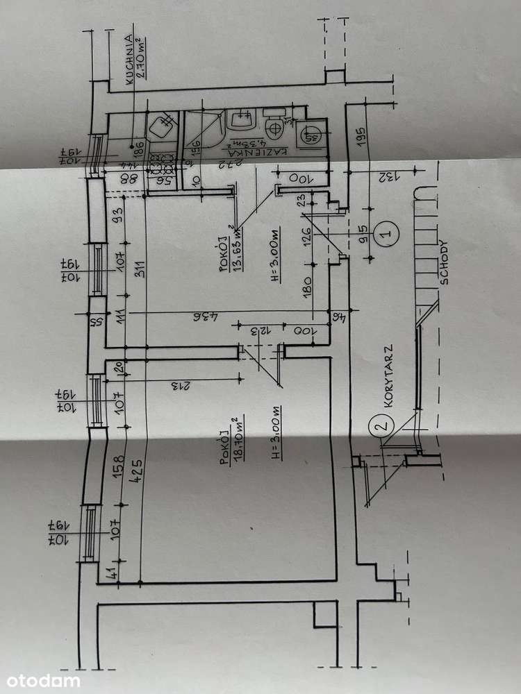 Bytom Rozbark, 2 pokoje, 42m, parter po remoncie-13