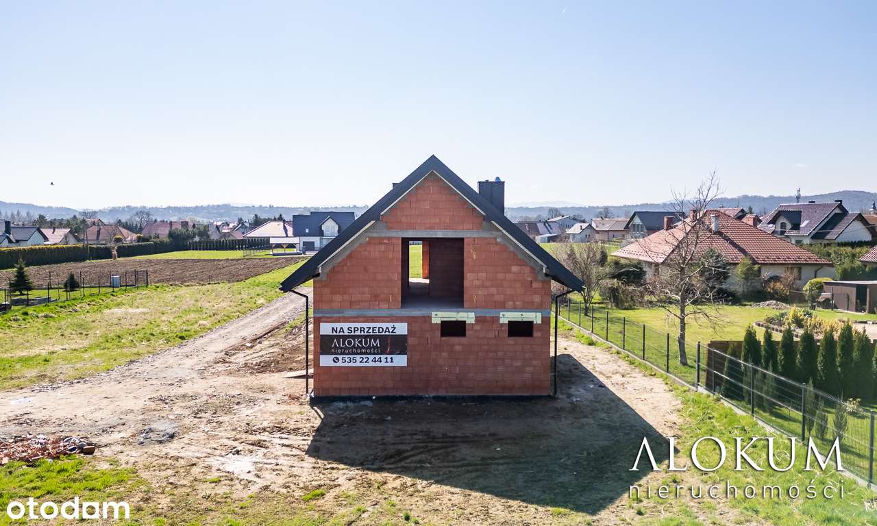 Domy w centrum Gdowa, stan surowy otwarty. - Pełny obrazek: 3/16