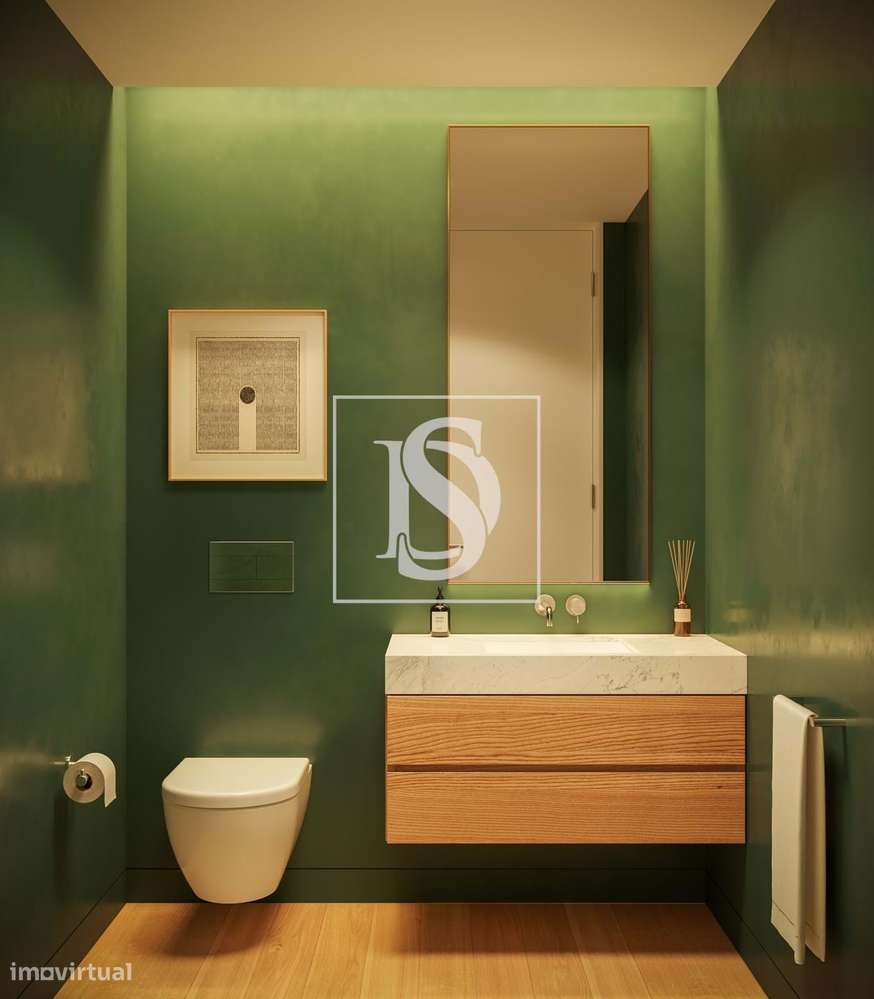 T0 | 55 m² | NOVO, LUXO | Estacionamento e Arrumo | VILA DO CONDE - Grande imagem: 4/11