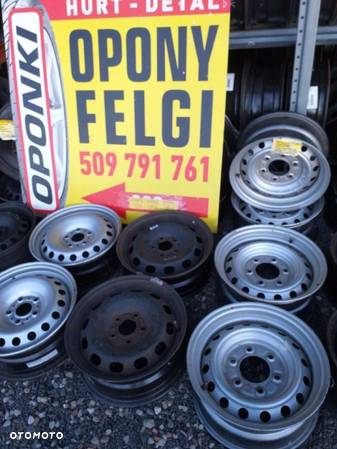 15 cali felgi stalowe VW AUDI SEAT SKODA MERCEDES KIA MAZDA OPEL  RENAULT FORD VOLVO BMW NISSAN - 13