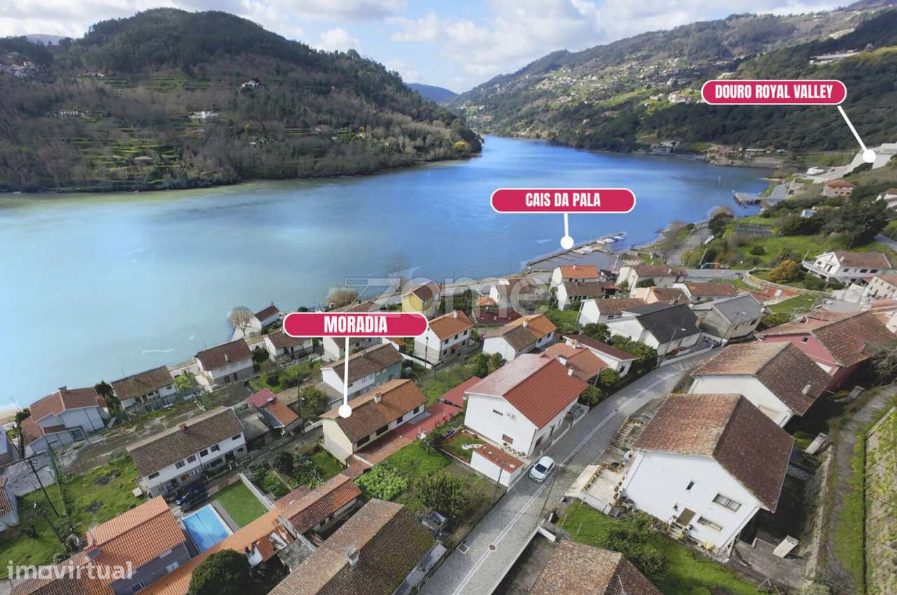 Moradia T4 | 100 m Rio Douro | Pala – Ribadouro - Grande imagem: 2/38