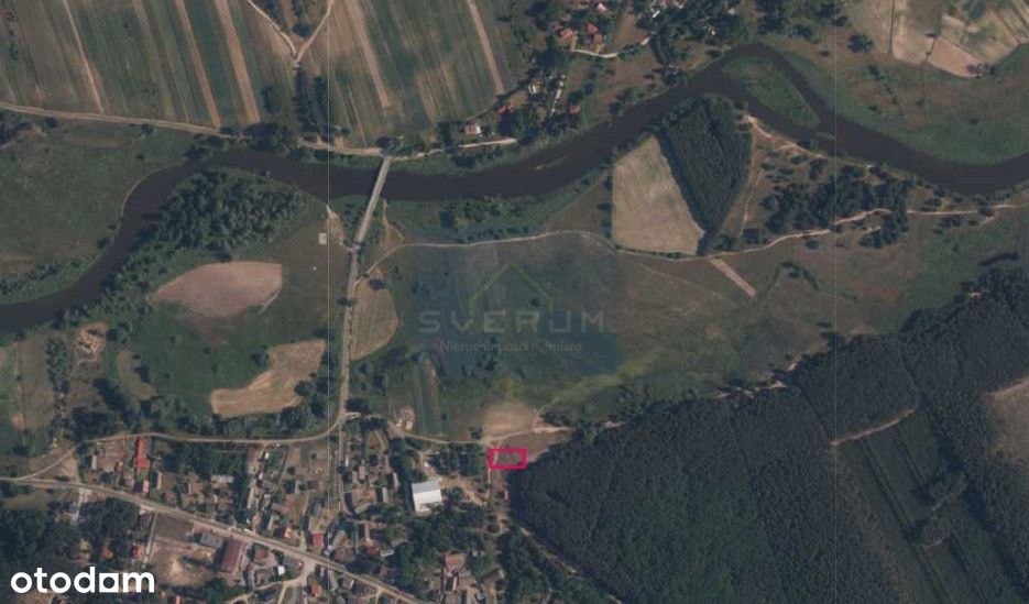 Działka blisko rzeki i lasu 1035m²/gm. Pątnów