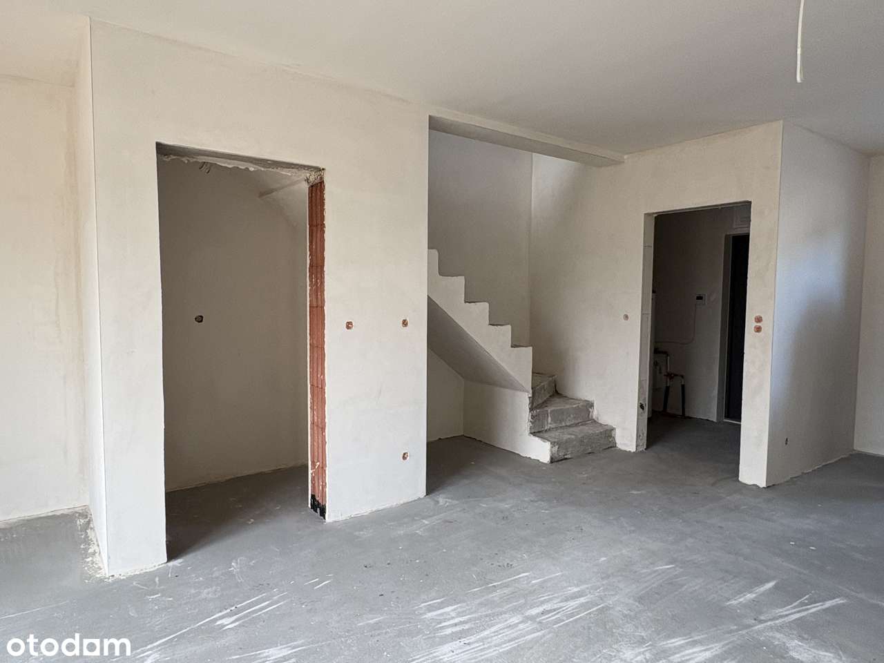 Segment z ogródkiem do wykończenia 77m2 | spokojna okolica, Bieniewice-2