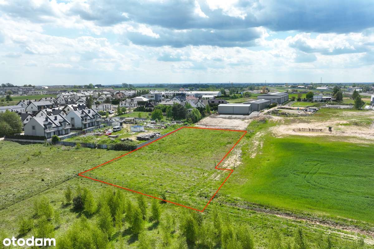 Działka z wydaną WZ dla budowy hali | Sąsiedztwo węzła Miszewo-3