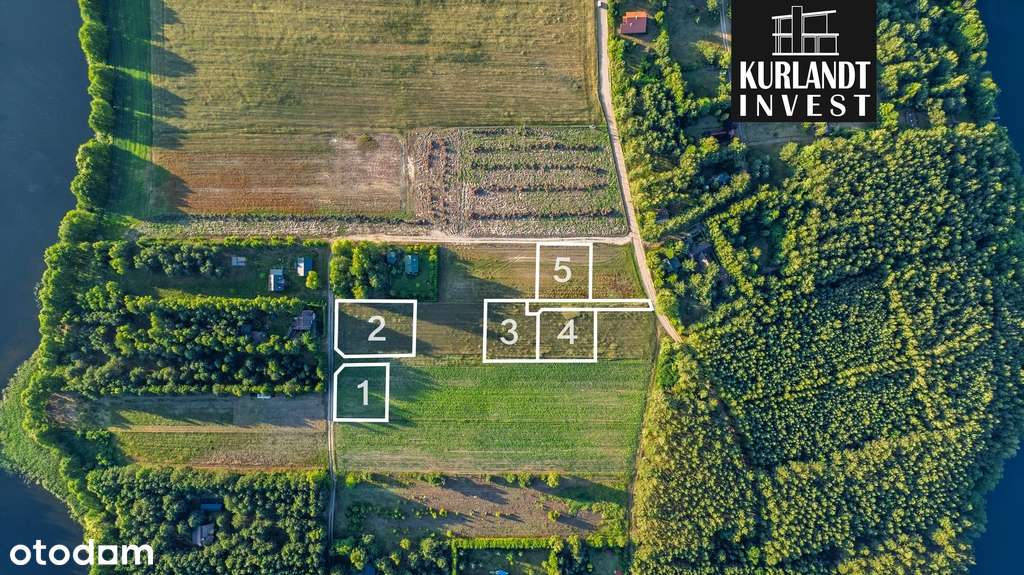Działka  986 m² pomiędzy jeziorami WZ - Pełny obrazek: 4/8