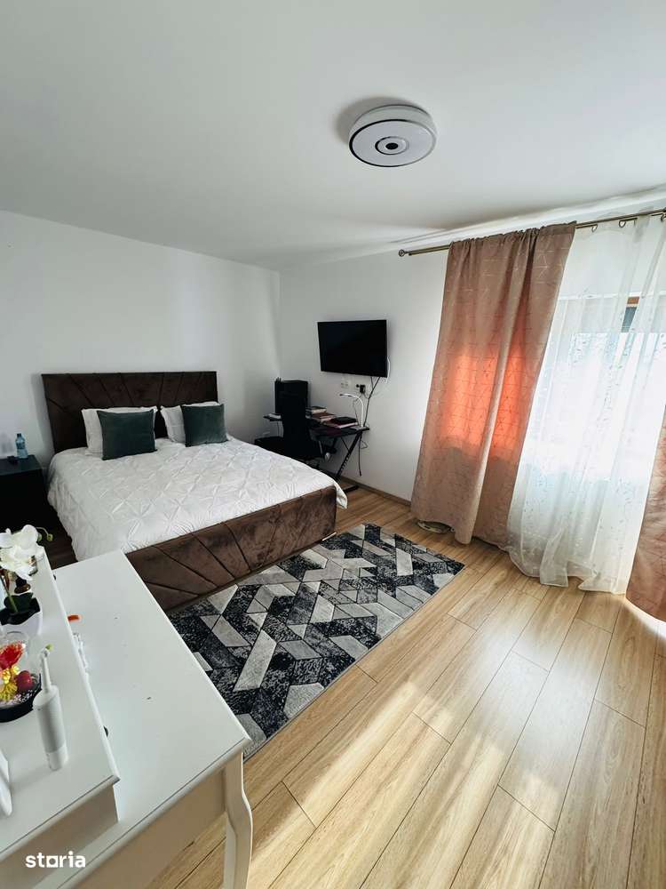 Vila|Duplex de vanzare Balotesti cu etaj si mansarda mobilata lux-7